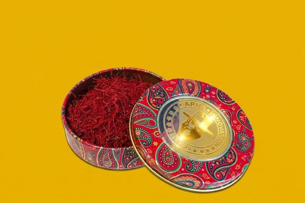 Premium Saffron Experience the world's finest culinary gold with ARNA Innovation's Premium Saffron (3g). Hand-harvested for unmatched aroma, deep crimson color, and intense flavor potency to elevate your signature dishes.
